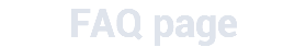 FAQ page